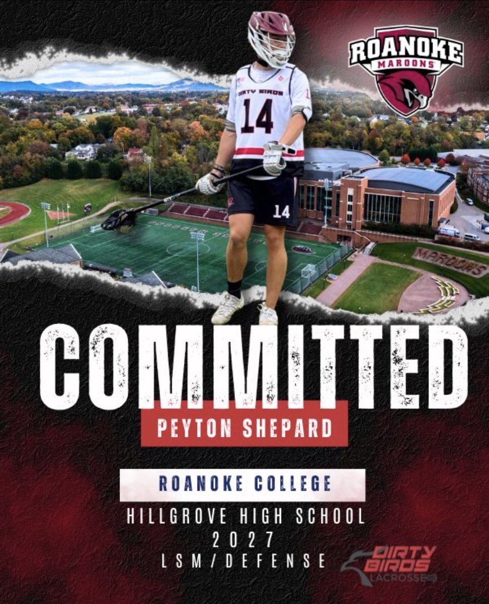 dblaxatl's tweet image. Congrats to 2027 Peyton Shepard on his commitment to play college lacrosse at Roanoke College!

Peyton joined us in 2025 and made an immediate impact on our 2027 Red team, helping lead them to a program-best 11–1 fall.

#StayDirty