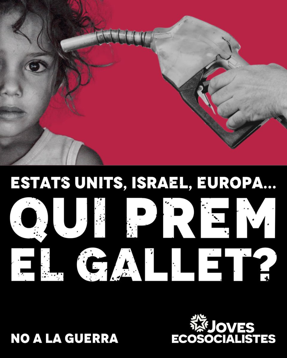 Fa 23 anys: l'Iraq.
Avui: l'Iran.

El mateix model colonial ens vol portar a noves guerres, per esprémer els pobles d'arreu del món i servir el capital.

Que ens tornin a trobar organitzades per evitar-ho: NO A LA GUERRA✊