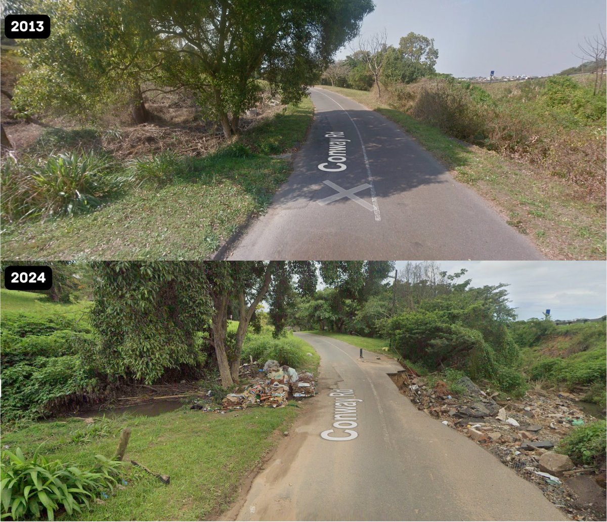 Durban Before/After tweet media