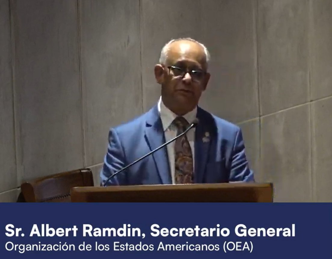 Albert R. Ramdin - OAS Secretary General tweet media