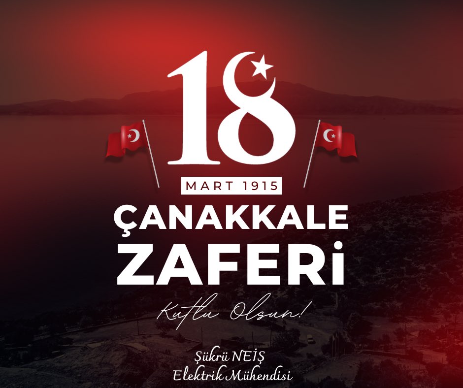 sukruneis's tweet photo. Onlar tarihi kalemle değil, kanlarıyla yazdılar.

Bir destandır Çanakkale; selam olsun tüm kahramanlara! 

Şehitlerimizi rahmetle ve saygıyla anıyoruz. 

Çanakkale Zaferi'mizin 111. yıl dönümü kutlu olsun.🇹🇷

#18MartÇanakkaleZaferi https://t.co/oDwSzY2bI9