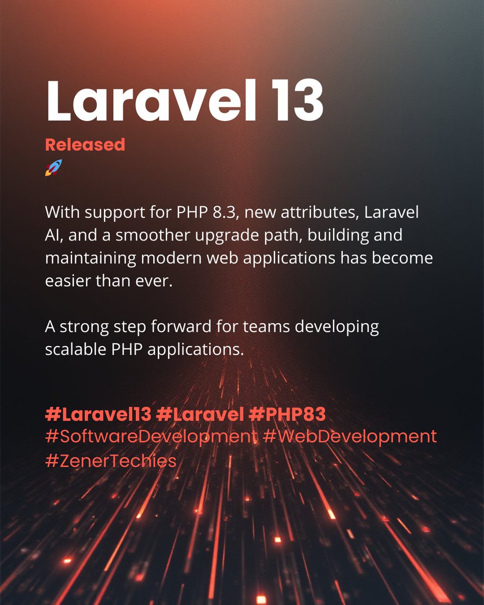 Laravel 13 Launches with AI-Powered Upgrades for PHP Deve