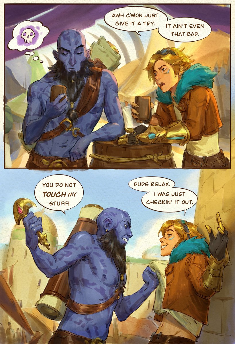 kherl_arts's tweet photo. Ryze and an intern 😅 https://t.co/1Wkw6Lo9hv