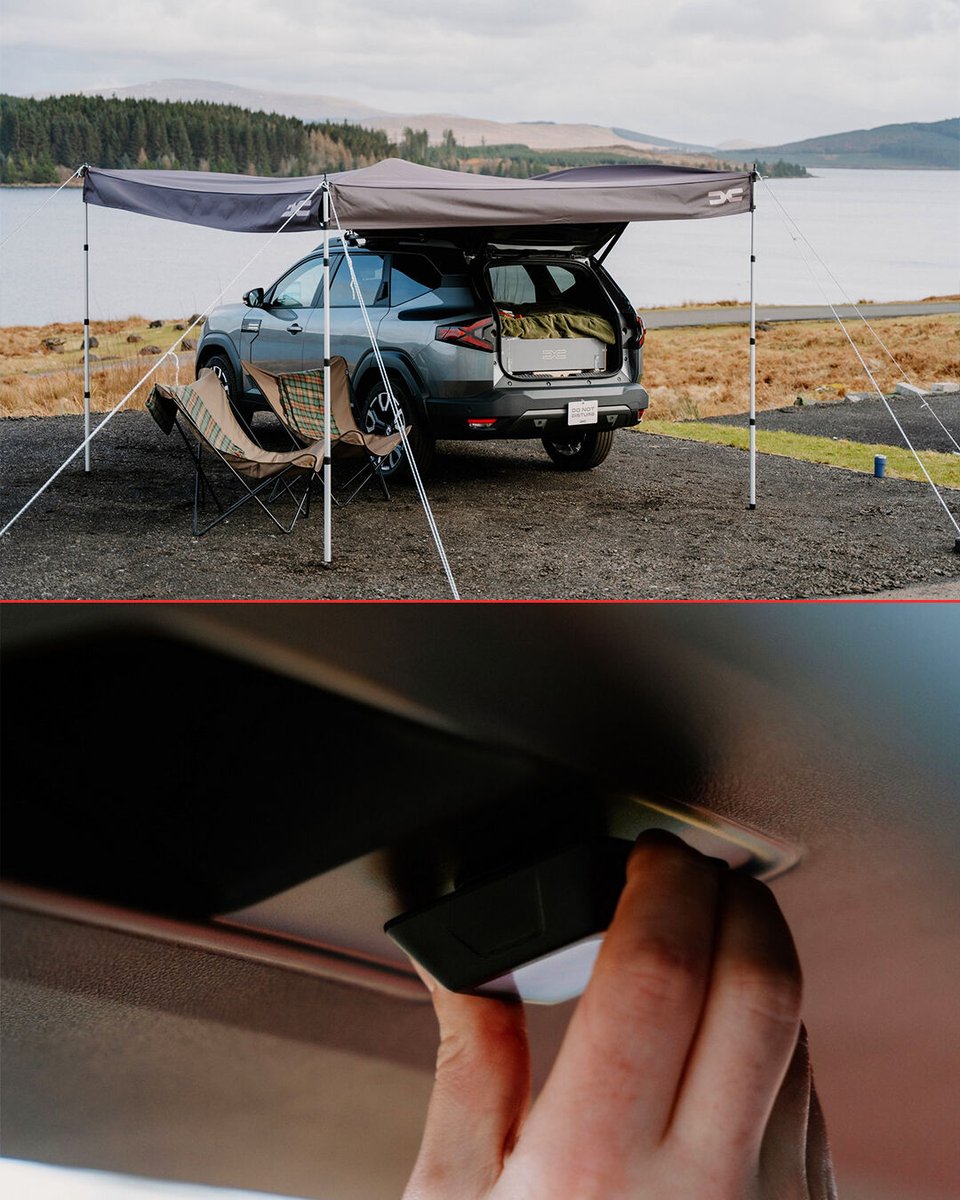 autoevolution's tweet image. Dacia, which tries to prove that “you don’t need an expensive campervan to get outdoors,” is expanding the InNature accessory range to make it easier to turn its rugged Duster and Bigster SUV lineup “into practical, affordable camping solutions.” 

#dacia #camper #InNature