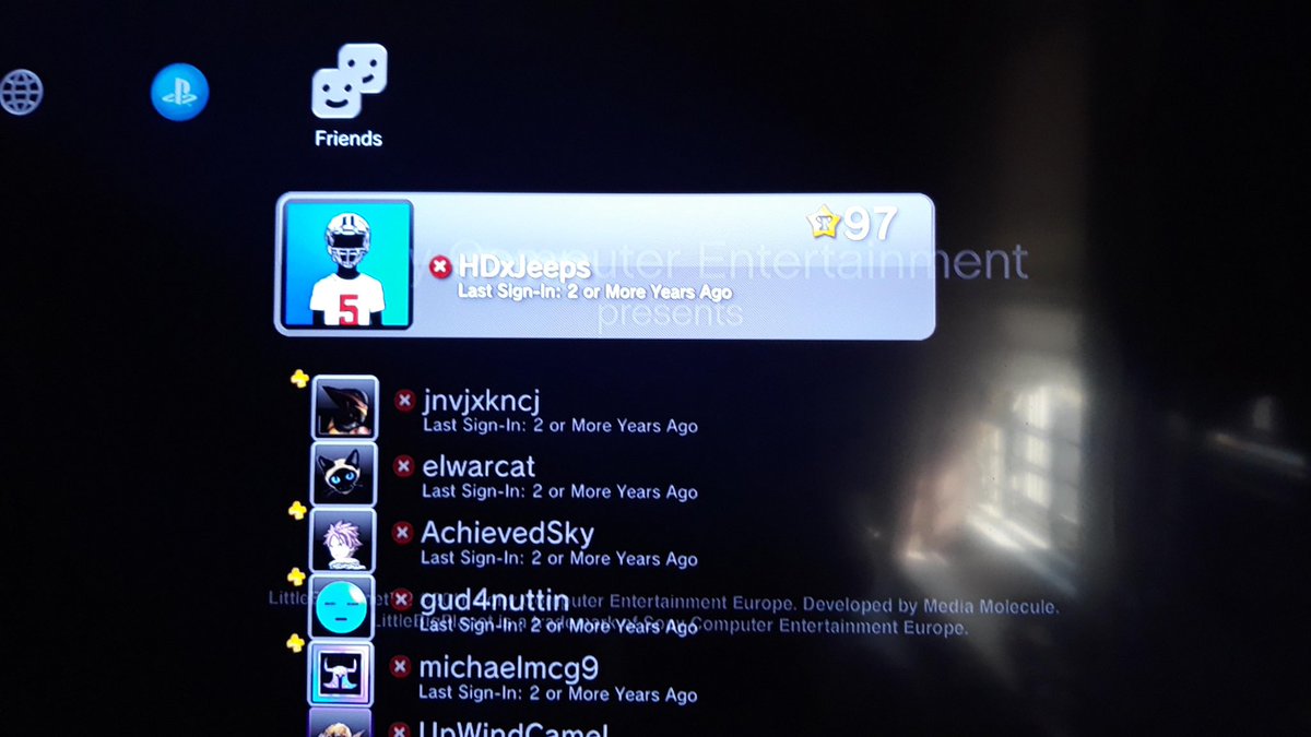 I opened ps3 to check on my old friends, oh well. I wonder how are they now. 

(Last time I opened my ps3 was 10 years ago)