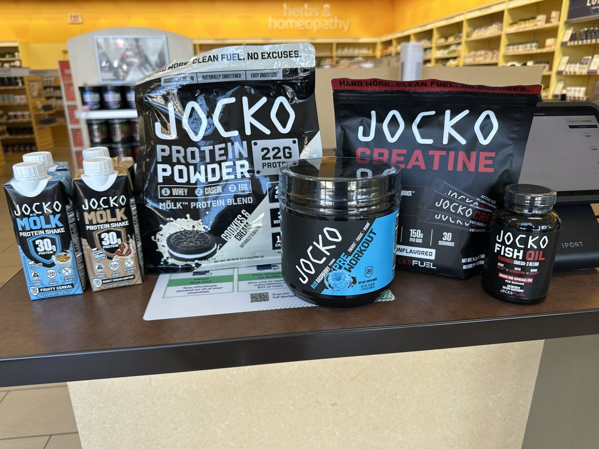When in the USA, I have to stock up on Jocko products and bring back to Canada 🇨🇦! Great service at store 802! #GOOD #getsome #jocko