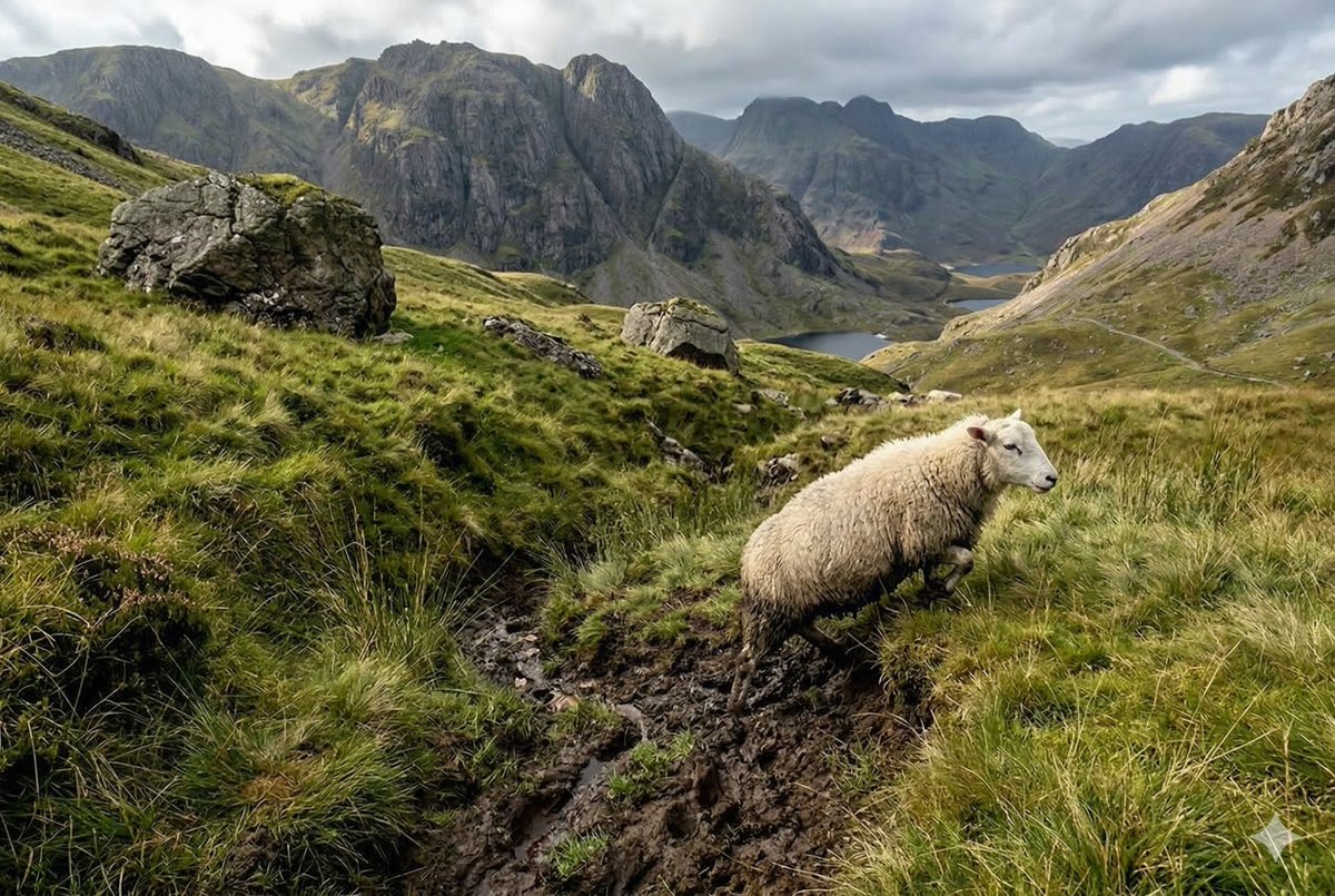 People ask what Doris's philosophy is.

Here it is, reconstructed from four years of observation.

The fell is yours. The fell is what you can affect. The weather, the reports, the rewilding newsletter, the academic paper, the select committee hearing, the five-star Guardian