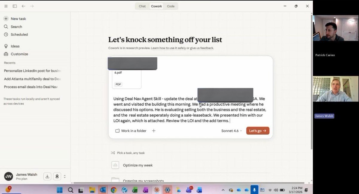 Pat Carino (d/b/a Acquisizioni) tweet media