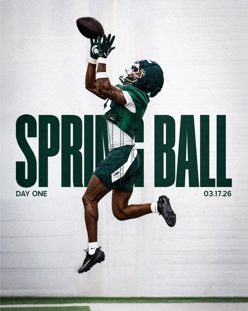 Michigan State Football tweet media