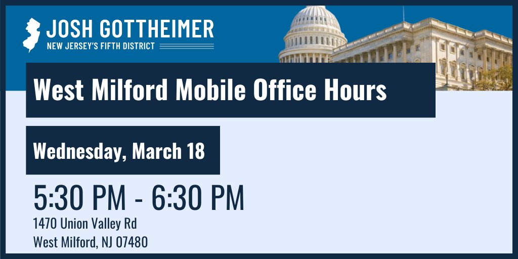 Rep Josh Gottheimer tweet media