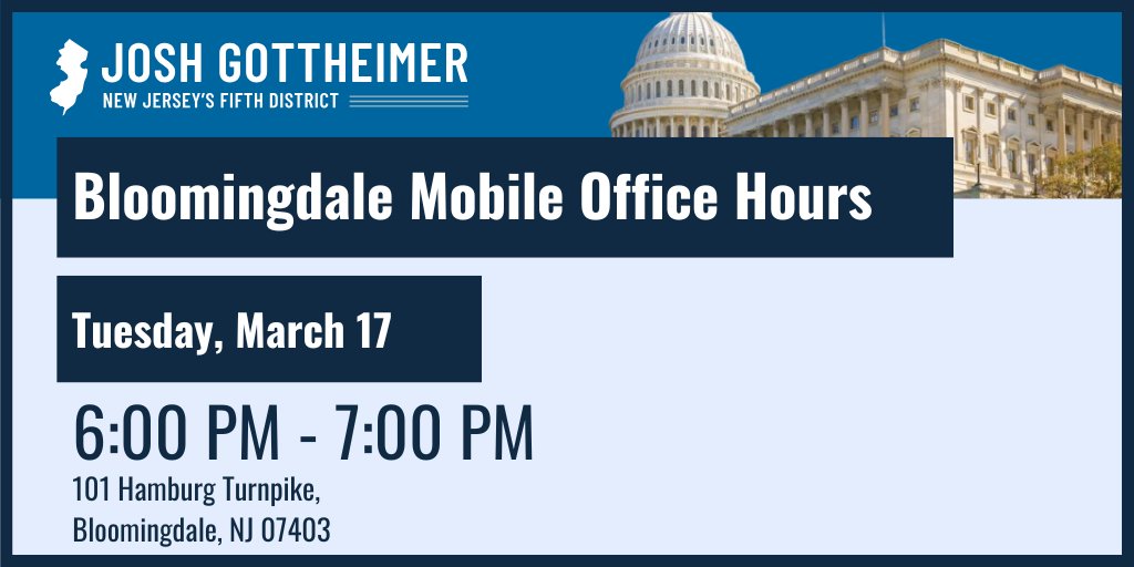 Rep Josh Gottheimer tweet media