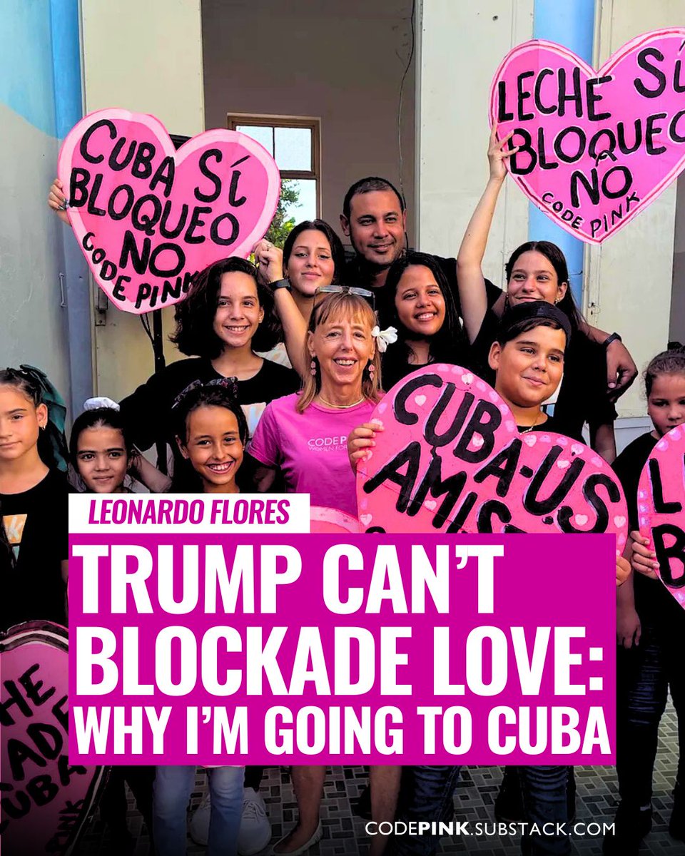 CODEPINK tweet media