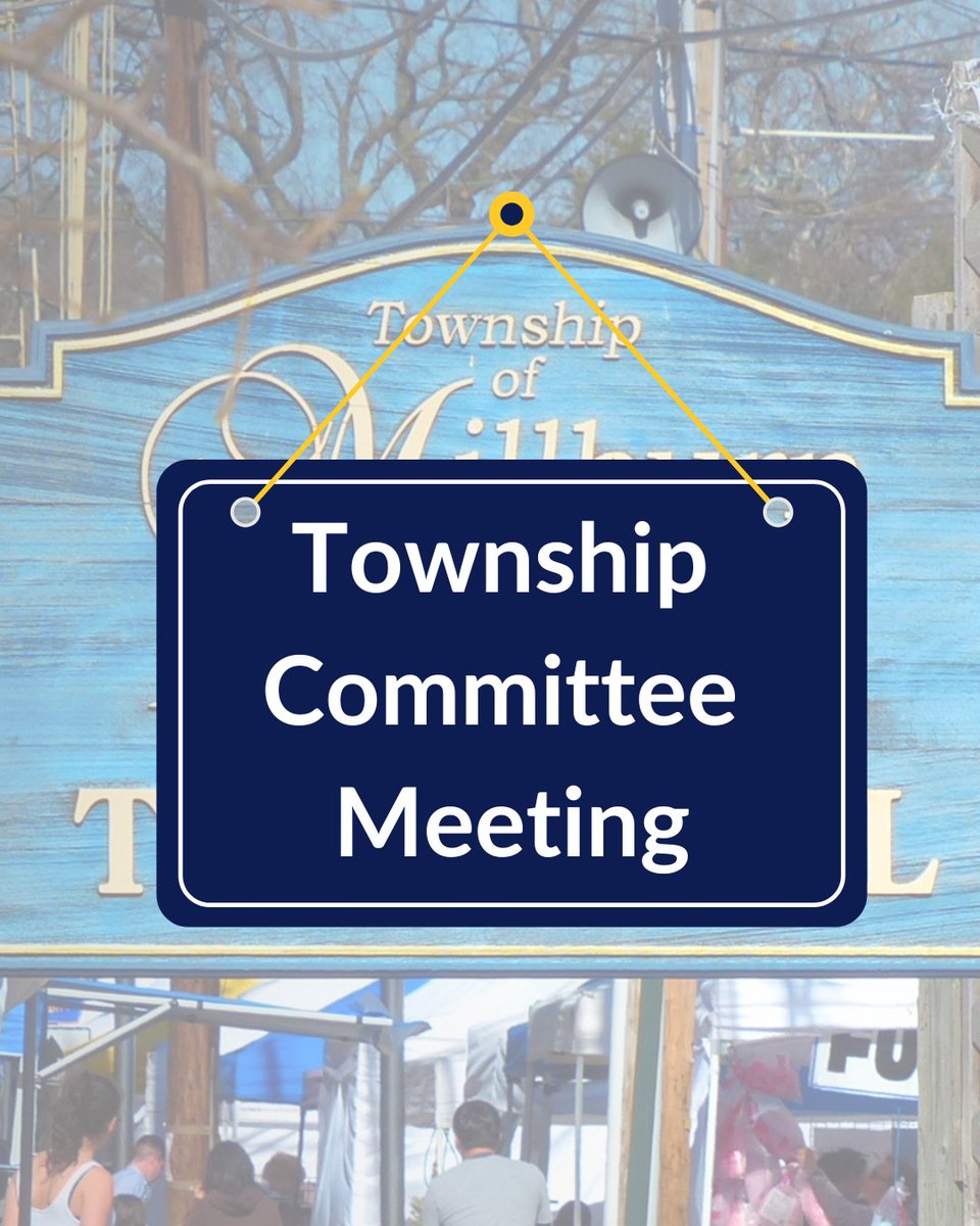 Township of Millburn tweet media