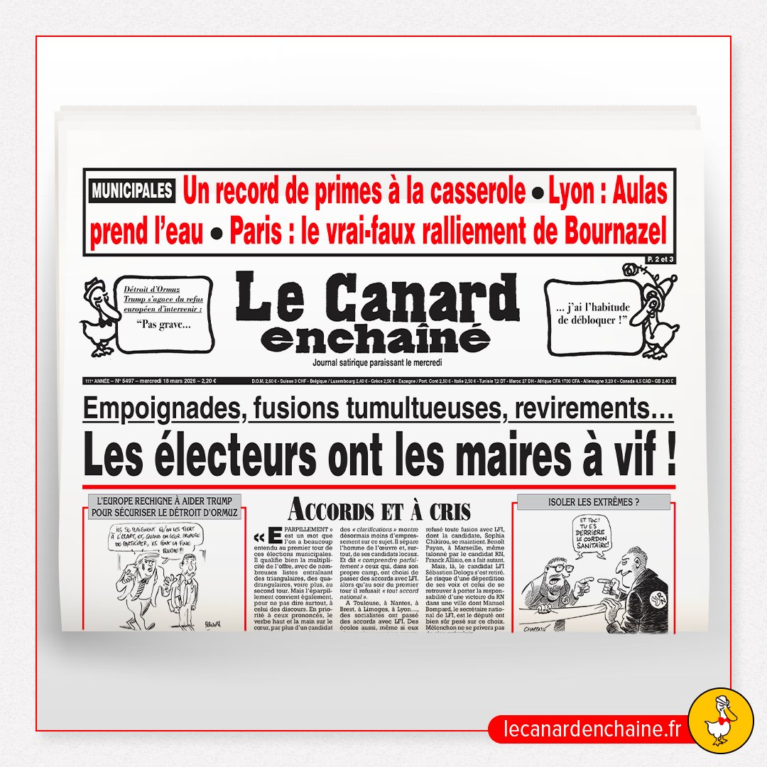 Le Canard enchaîné tweet media