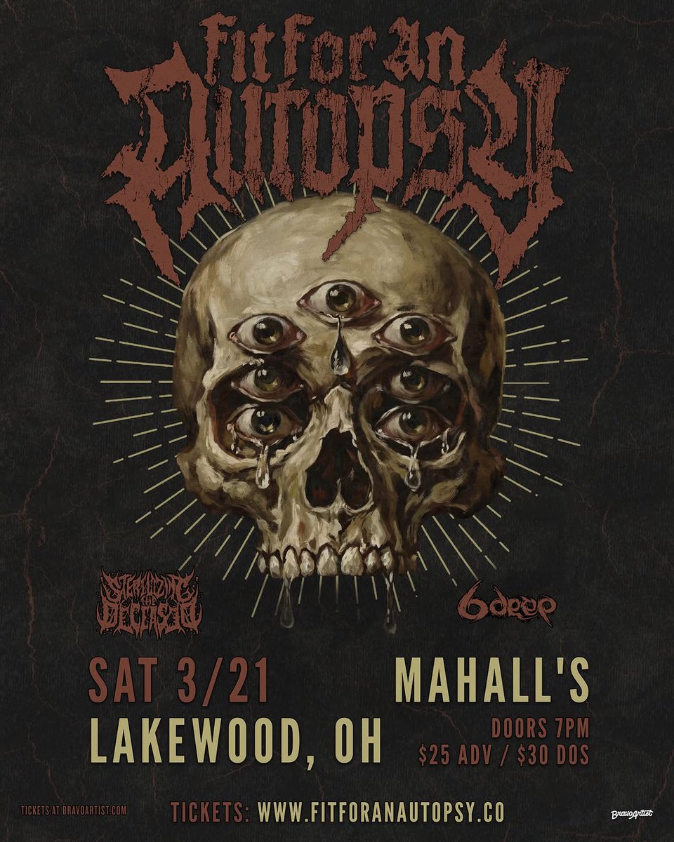 Fit For An Autopsy tweet media