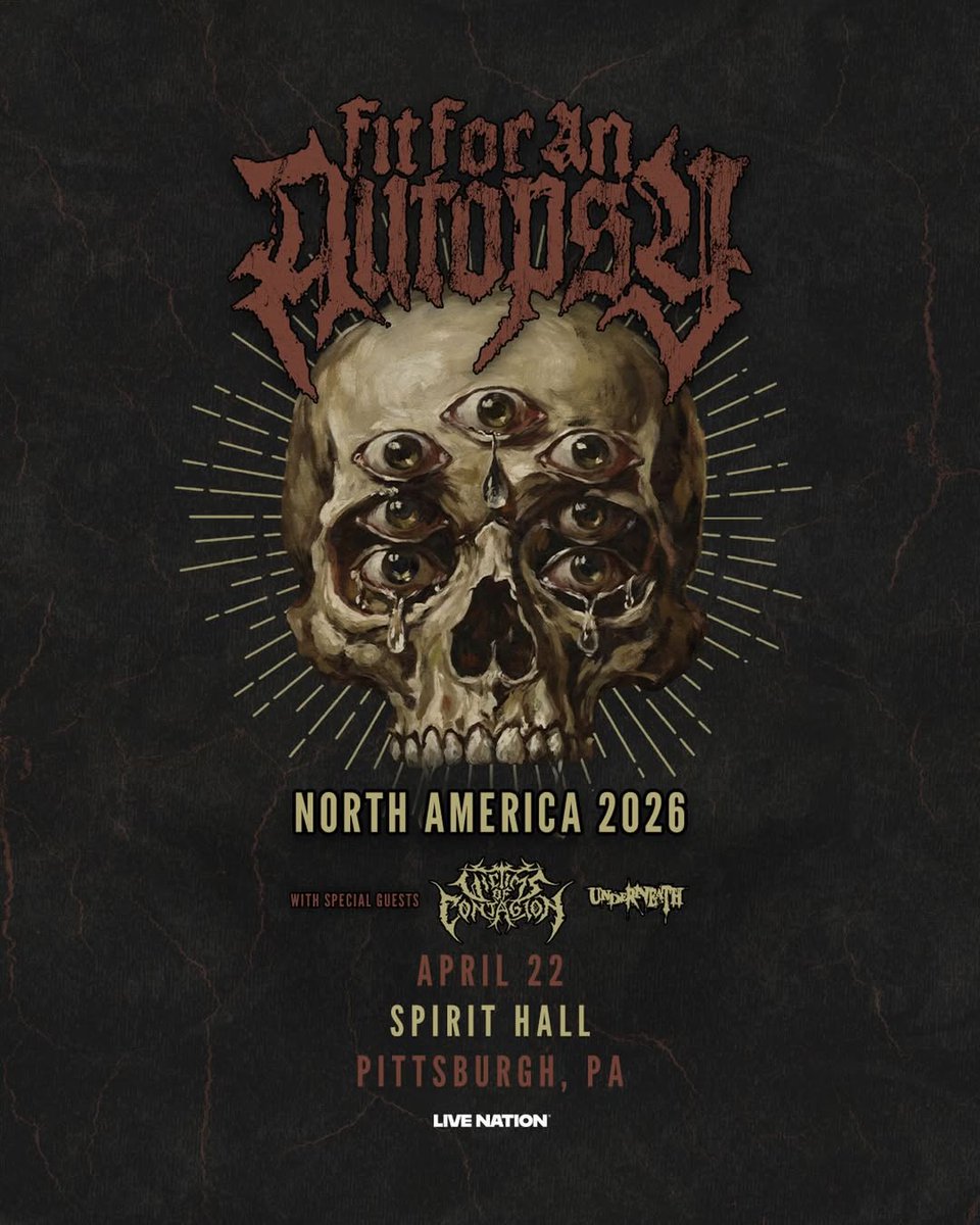 Fit For An Autopsy tweet media