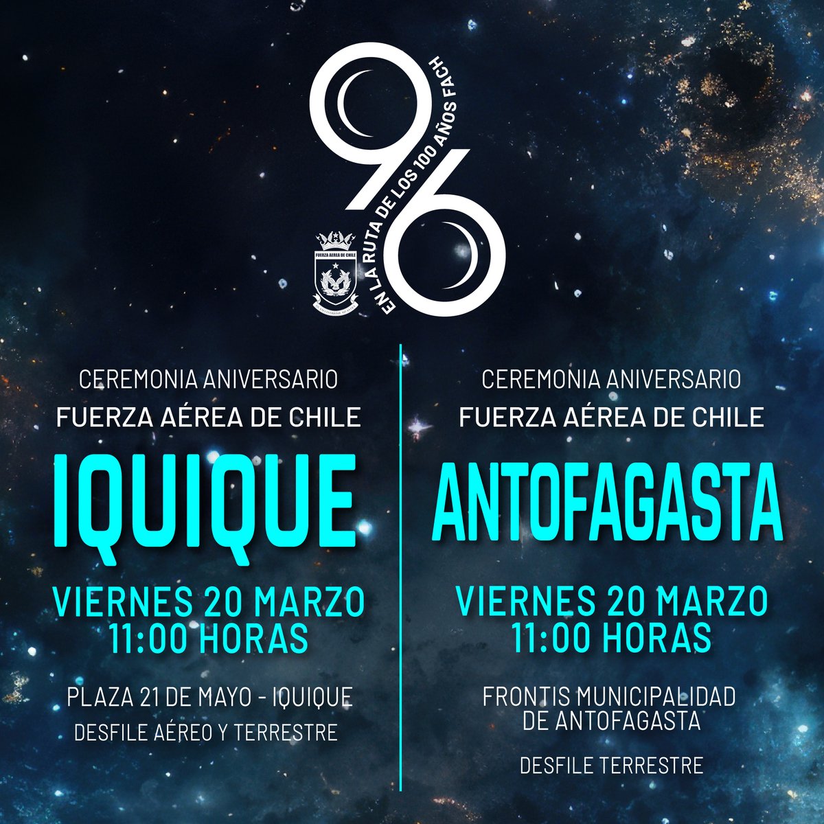 Fuerza Aérea de Chile tweet media