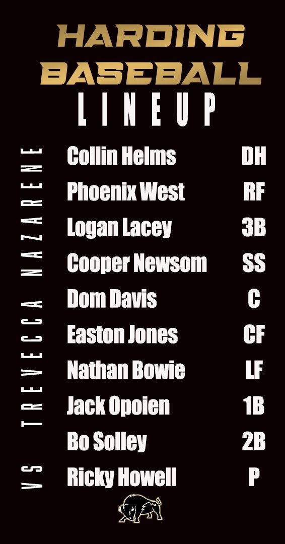 Harding Baseball tweet media