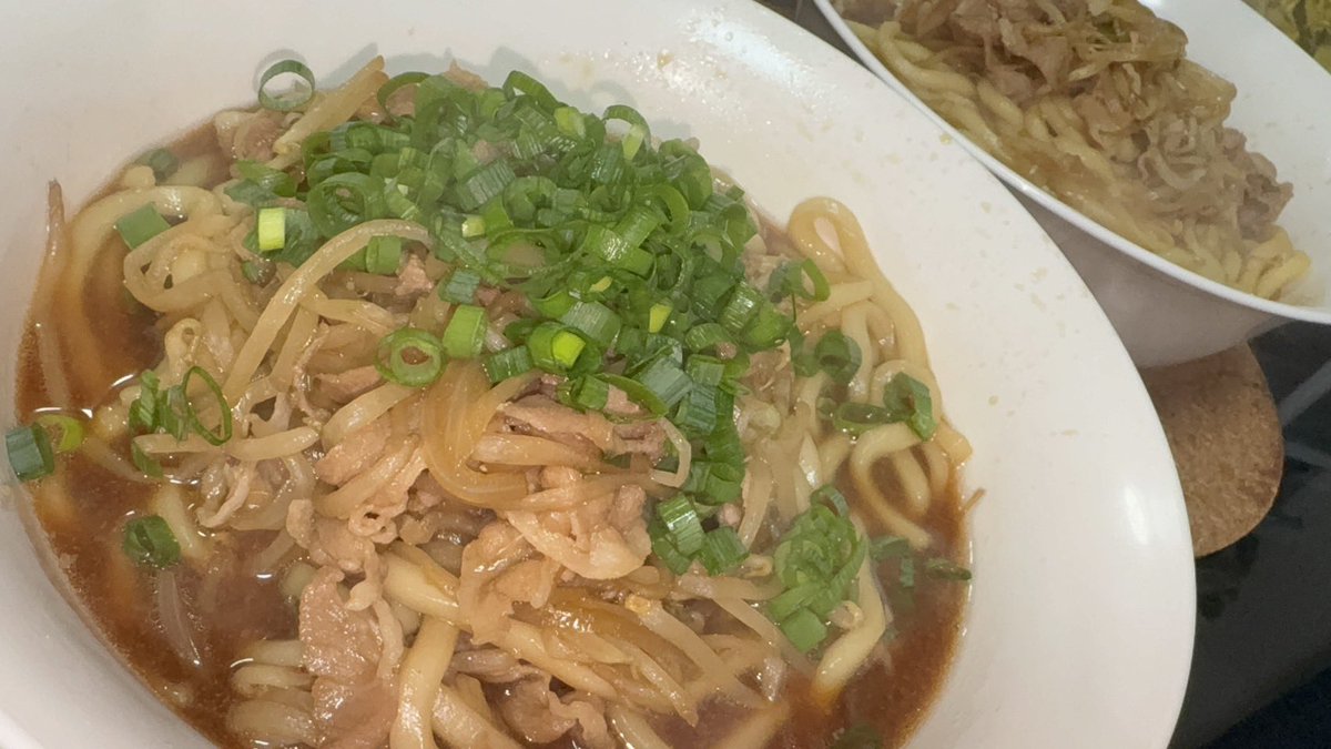 どんどんうどんうどんうどーん
#今日のご飯