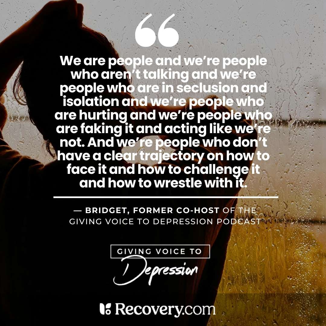 Giving Voice to Depression 🎙 Podcast tweet media