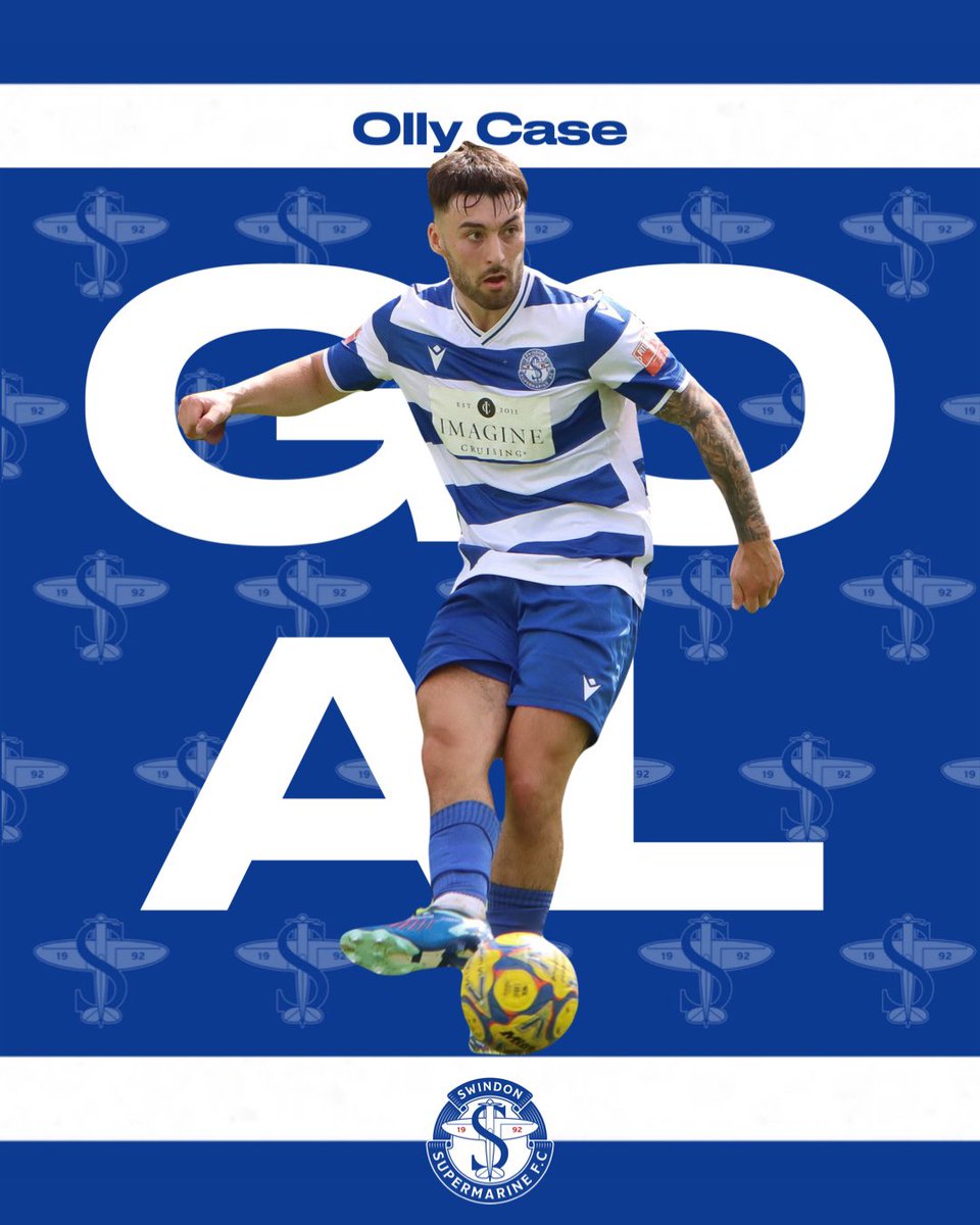 SupermarineFC's tweet photo. 19 - GOOOOOOOAL TO MARINE

A header back across goal from Edge is headed home on the line by Olly Case. 

1-1 https://t.co/WVkE6Cc08D