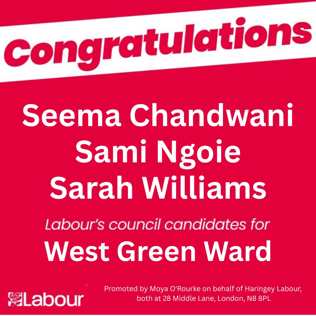 Haringey Labour tweet media