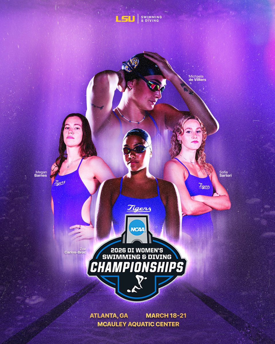 LSU Swimming & Diving tweet media