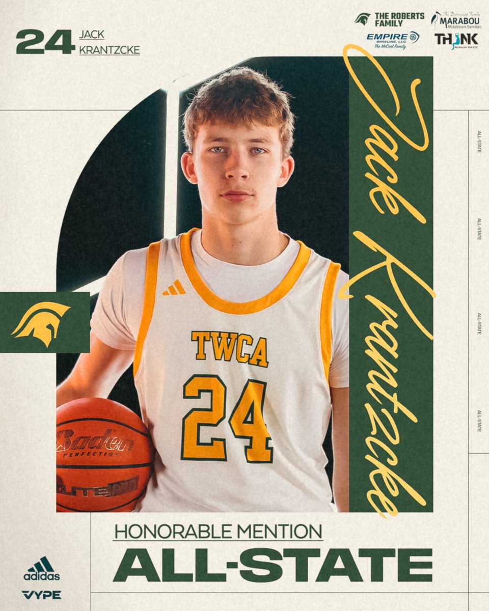 twcasports's tweet image. 👏🏀 Boys Basketball Honorable Mention All-State! Your hard work, determination, and standout play earned recognition at the highest level. Keep grinding—bigger achievements are ahead! #AllState #BoysBasketball#OnTheRise