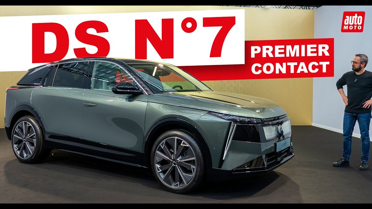 dmeance's tweet photo. DS N°7 : le descendant du DS 7 Crossback est-il à la hauteur ? https://t.co/1Gp79qeHd0 via @YouTube @AutoMotoOffi
@ds_automobiles #DSAutomobiles #DS #Numéro7 #N7 #DS7 #DSNuméro7 #DSN7 #SUV #Electrique #Premium #Restylage #Découverte #Présentation #VoitureElectrique #BEV #EV #VE https://t.co/bD9fvNXex9