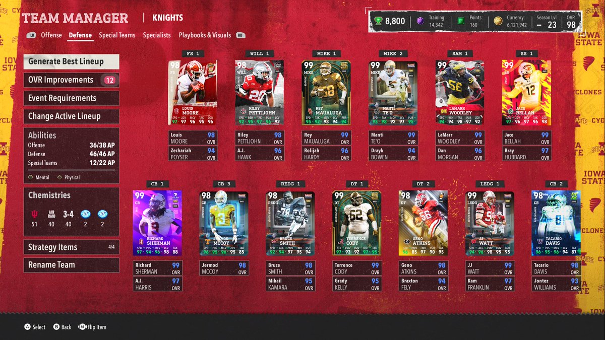 Mut_NRG's tweet photo. Weekly Team Update⚡️⚡️⚡️

Team Chems:
51 Team
Chime Strat Item

Air Raid O
Blue Chip Mendoza and Love

3-4 D

6mil + coins
Ready for End game⛈️⚡️⛈️ https://t.co/0mhdPhKTVu