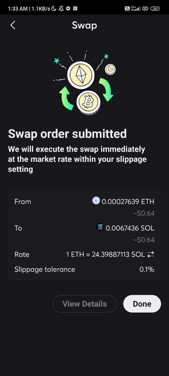 kumarwacci's tweet photo. @CwalletOfficial completed eight years. It provides us stronger security, smoother transactions &amp; more real-world crypto utility.
I have used this wallet &amp; I can say for sure that the transaction fees taken for cross chain swaps are also very very low 😍😍
https://t.co/zPCeBLiNln https://t.co/7T8GIsJU09
