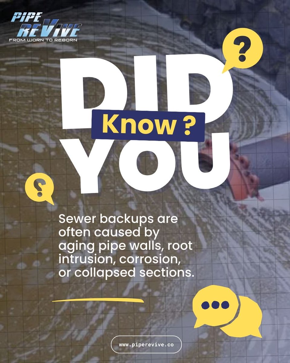 PipeRevive's tweet image. Start with a camera inspection to understand what’s happening inside your line. Call us now to schedule an evaluation.

Call us Now: +1 669-777-5577
Learn more: piperevive.co
#piperevive #sewerinspection #camerainspection #plumbingtips #homeplumbing