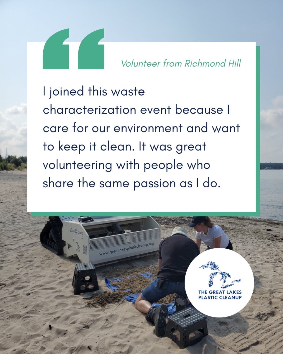 Great Lakes Plastic Cleanup tweet media
