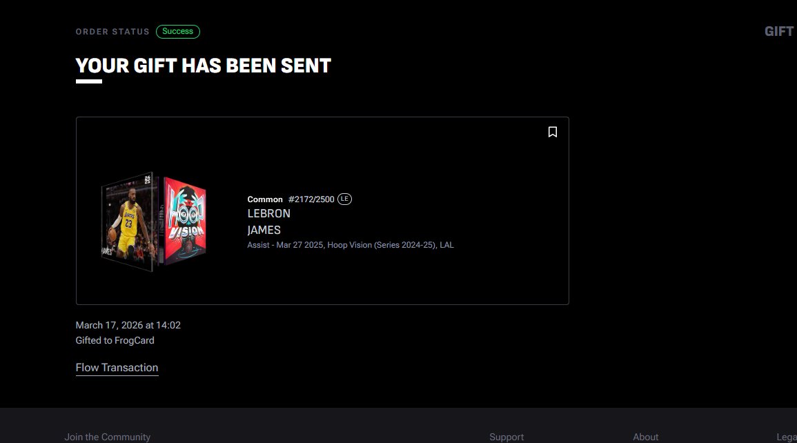 NBATopShot Rewards tweet media