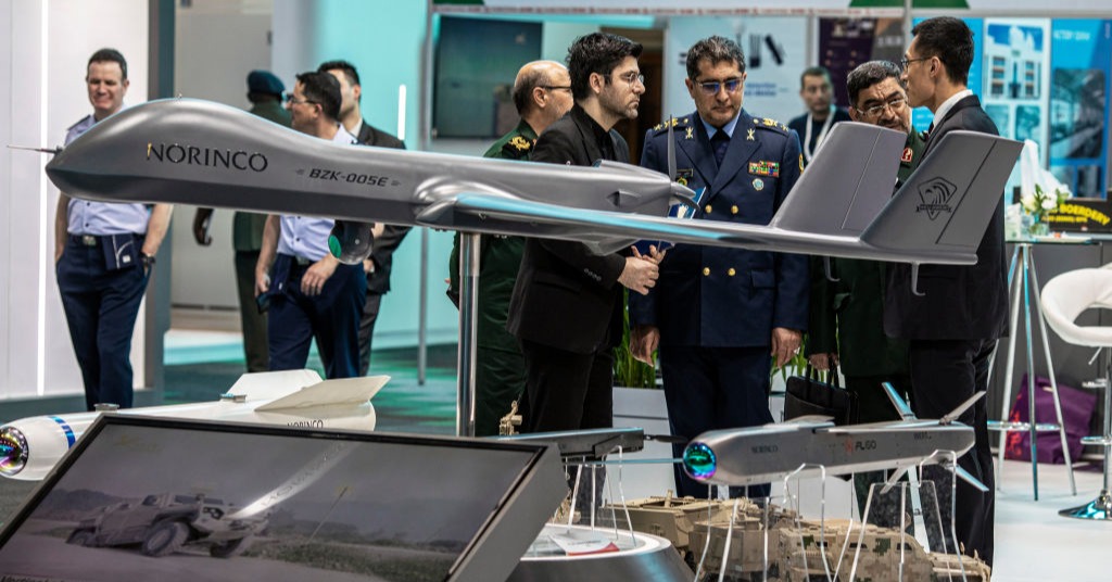 ADFmagazine's tweet photo. China becomes largest exporter of arms to Sub-Saharan Africa, filling a Russian supply vacuum.