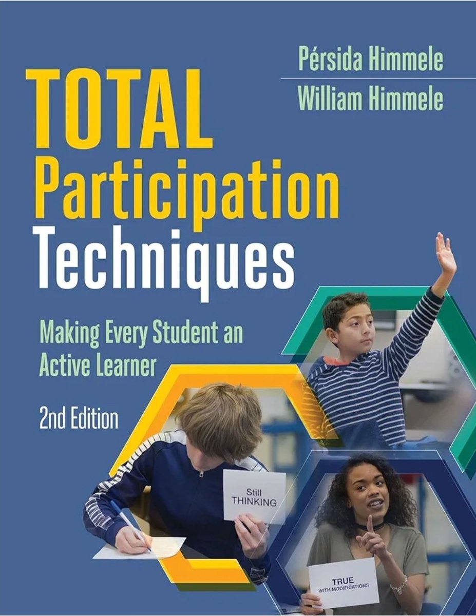 MarieDeener's tweet photo. Being productive with my NTI day and finishing my book study with EPIC on Total Participation Techniques. @KEDC1 @kedc_epic @KEDCGrants https://t.co/ui0jHQzxcx