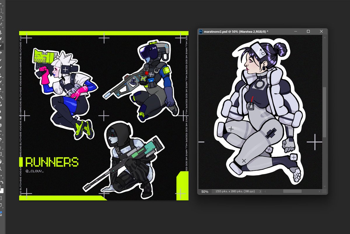 Finished thief so she can join the rest of the gang ✨
#marathonthegame