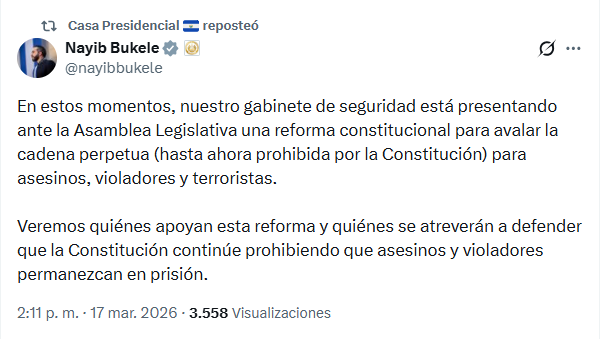 El Faro tweet media
