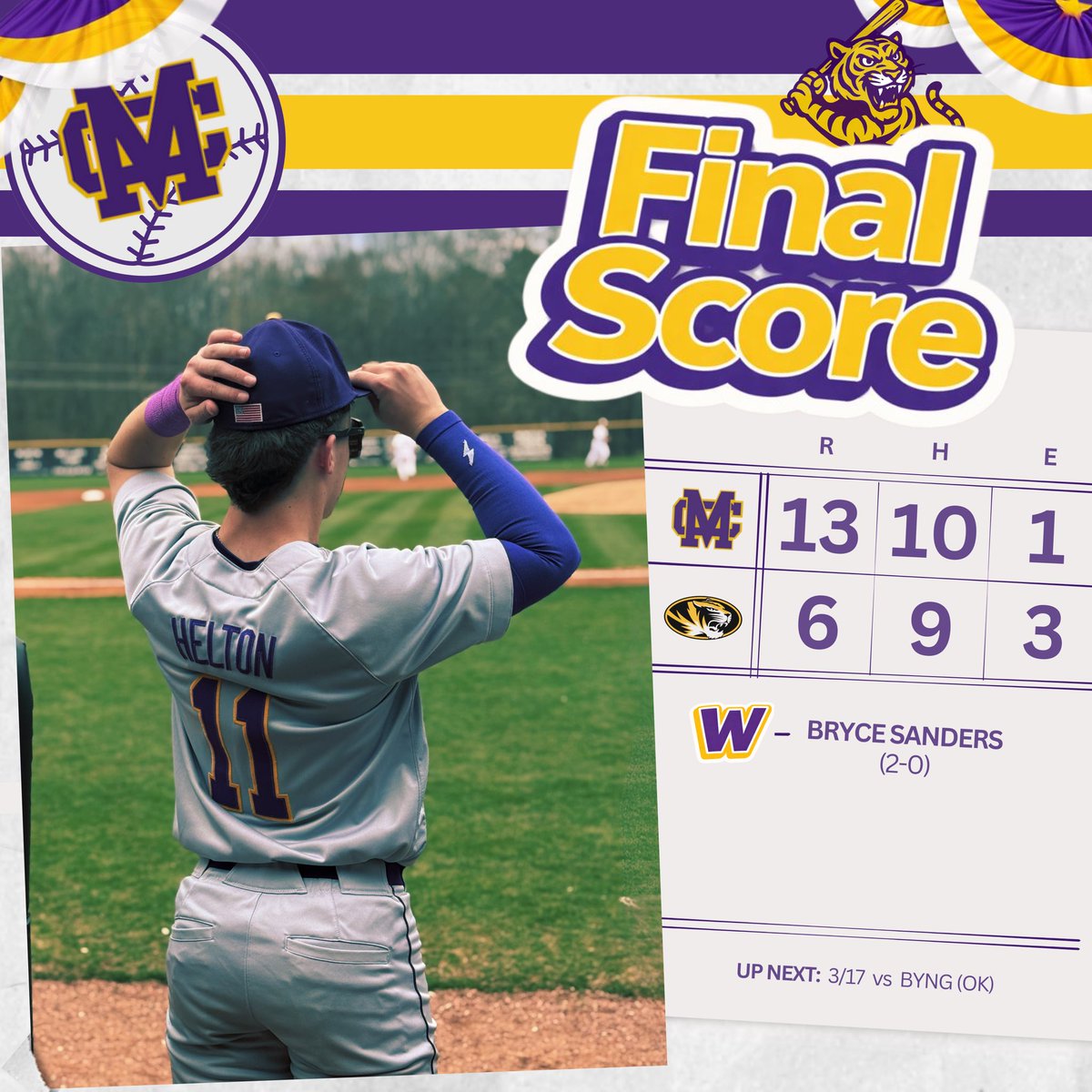 MCHS Baseball tweet media