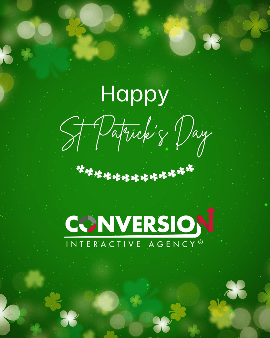 ConversionIA's tweet photo. 🍀 Happy St. Patrick’s Day!

May today bring good fortune, great company, and plenty of reasons to celebrate.

#StPatricksDay #LuckyDay #Celebrate https://t.co/5IiFuAdkyK
