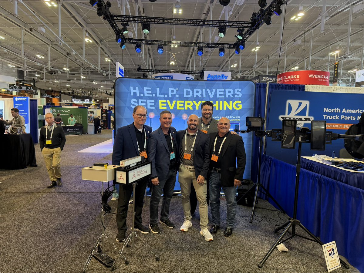 ESS_Help's tweet photo. We’re live at ATA #TMC26 in Nashville.

Stop by to see how H.E.L.P. DeliverSAFE® is enhancing protection for drivers, fleets, and vulnerable vehicles on today’s roadways.

Visit us at Booth #1722 with Convoy Technologies where we’re showcasing complementary safety and visibility solutions in action.

Also, don’t miss Grote Industries – Booth #1719, where the 4SEE® Smart Trailer System, paired with H.E.L.P. DeliverSAFE®, is helping drive safer operations across the roadway.

#HELPDeliverSAFE #ESSHELP