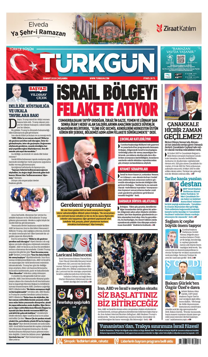 Türkgün Gazetesi tweet media