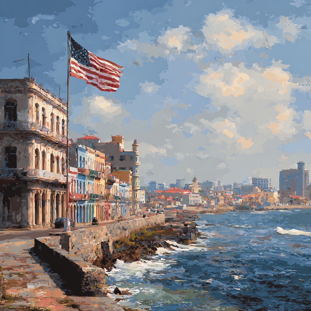 basedamericana's tweet photo. Cuba will be a US territory. https://t.co/pmGyaWNv7N