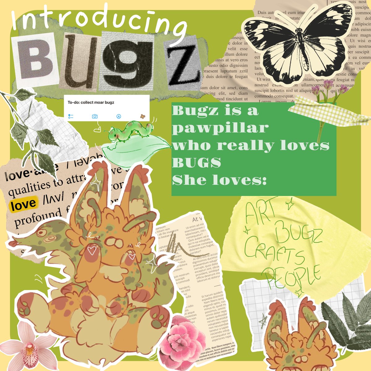 BugzinyaWallz's tweet photo. Hello!!! I’m new here, are there any fellow bug loverz out there??/?

#furry #art #fursona https://t.co/lsjL07S2Mf
