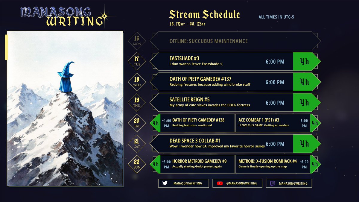 ManasongWriting 🌠 Smol Wizard Vtuber tweet media