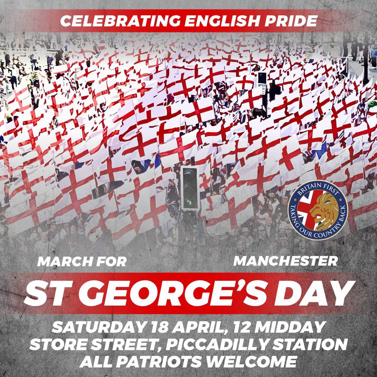 Britain First tweet media