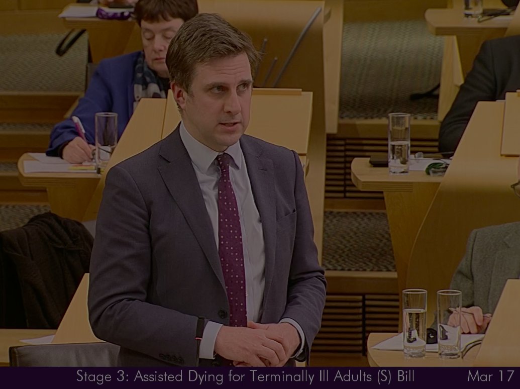 ddhitchens's tweet photo. Daniel Johnson (Labour) is also switching from yes to no.

“If you are seeking solace from the statements of people in this chamber that this bill has more safeguards than any comparable legislation, you are mistaken.

“And if you do not believe that those safeguards are in place, do not vote for this legislation.”