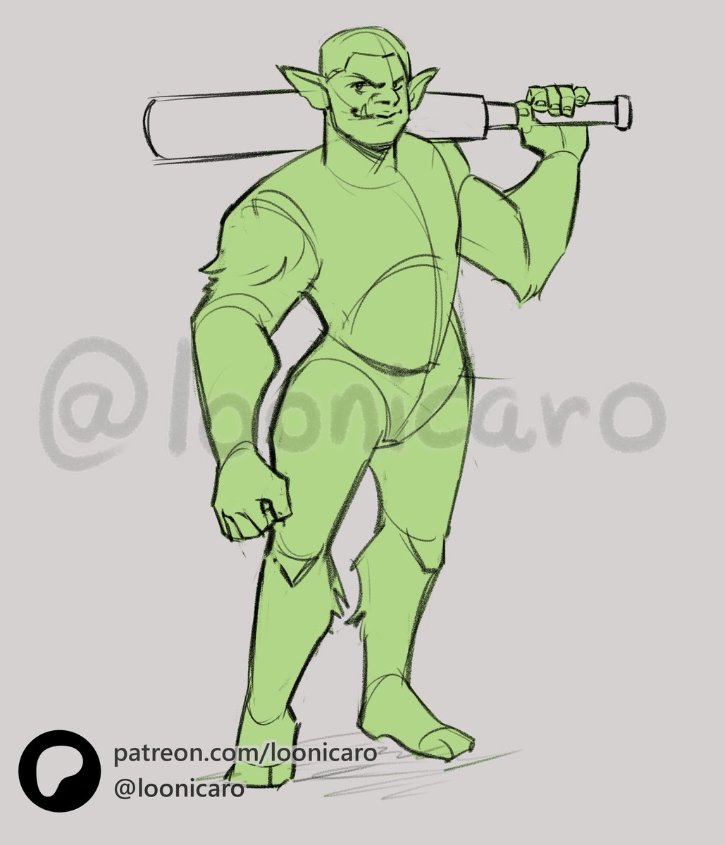 Loonicaro - art studies and pose reference tweet media