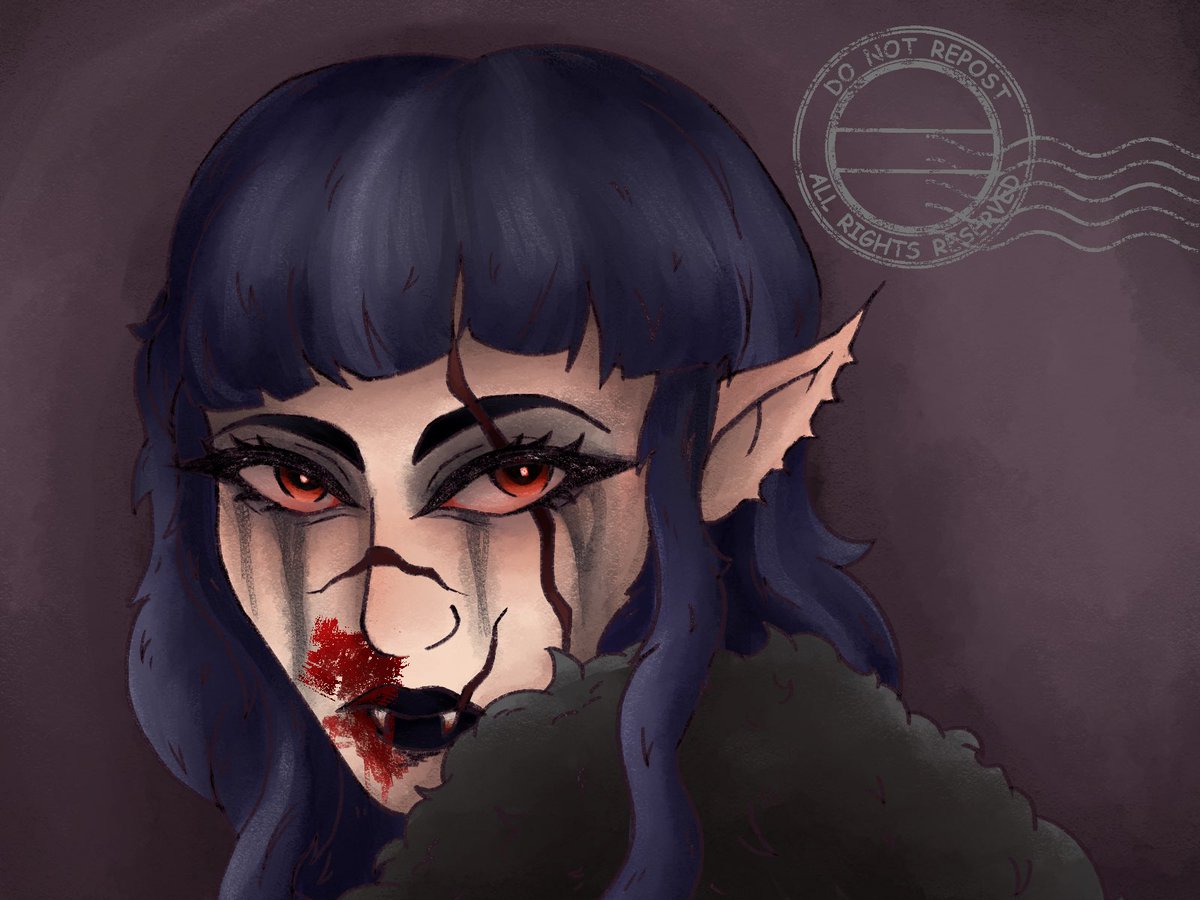 _JinxDoesArt_'s tweet photo. God I keep pumping out art pieces left right and centre!! Only downside is I haven’t read a lot so far this week and I’m missing my sapphic romancessss!! Anyway enjoy this piece!!
#ocart #artist #clipstudiopaint #vampireoc #redlighting https://t.co/t8iwh57cla
