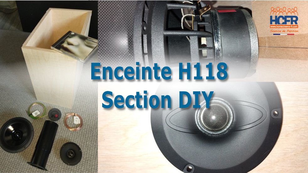 homecinemafr's tweet photo. [Réalisation HCFR DIY] Enceinte HCFR H118 – Présentation Projet - « par Hubert_Agnostic1er – Section DIY » 🔊- HCFR Forum &amp; Magazine - cc @homecinemafr

https://t.co/4eq5o74mvO https://t.co/Gg9wpUOtJF
